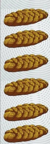 Challah Die-cut Stickers