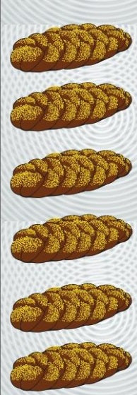 Challah Die-cut Stickers