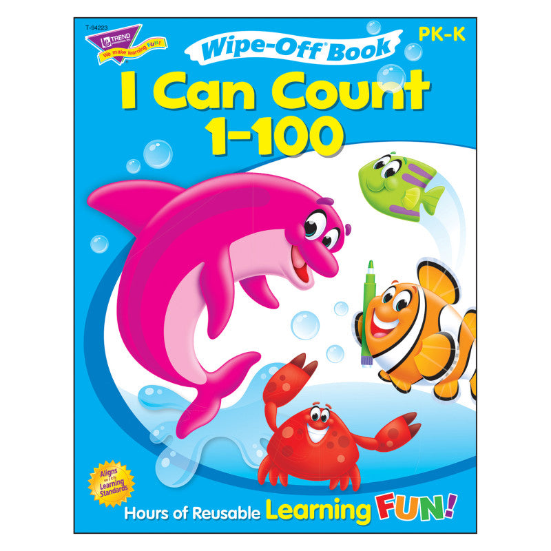 I Can Count 1-100 Wipe-Off&reg; Book