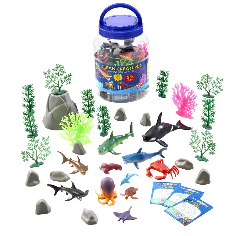 WOW in the World Ocean Animal Buckets