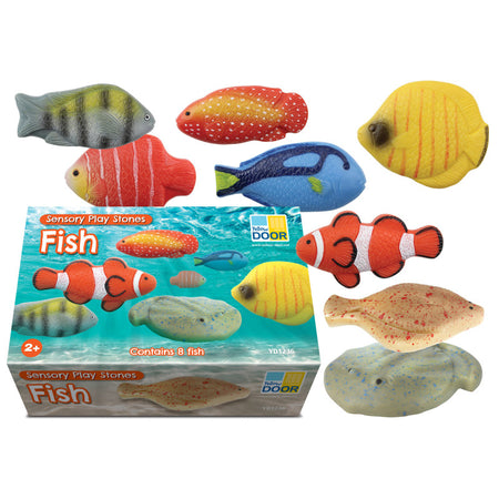 Sensory Play Stones - Fish