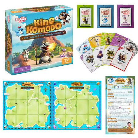 King Komodo Educational Game
