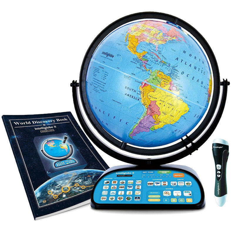 Intelliglobe&trade; II Deluxe Interactive Globe, 12"