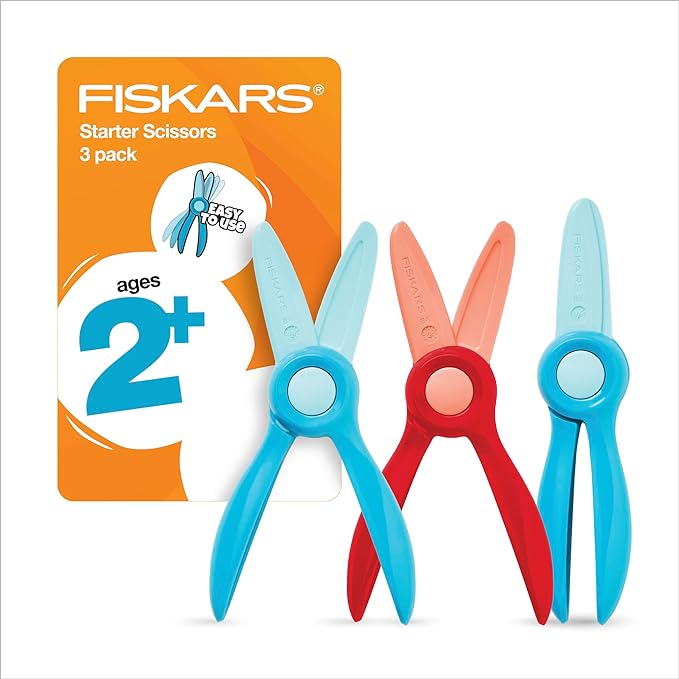 Fiskars Preschool Starter Scissors for Kids 2+