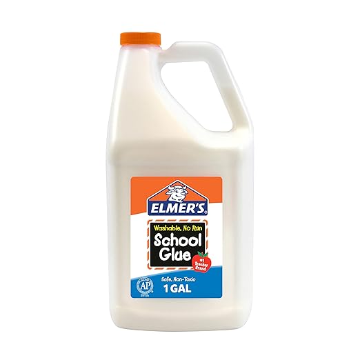 Elmer's White Liquid School Glue, 1 gallon  E340