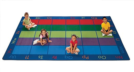Colorful Places Seating Rug, 7'6" x 12' Rectangle, Primary Colors