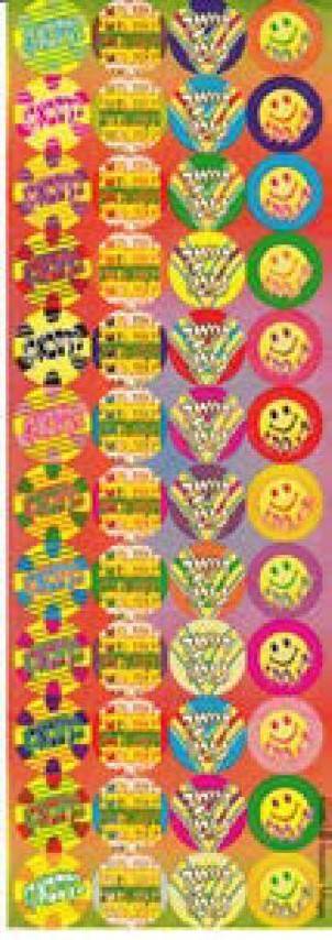 1200 Self-Adhesive Judaic Stickers Classpack Incentive I I