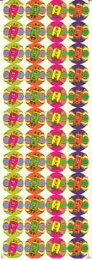 1200 Self-Adhesive Judaic Stickers Classpack Torah