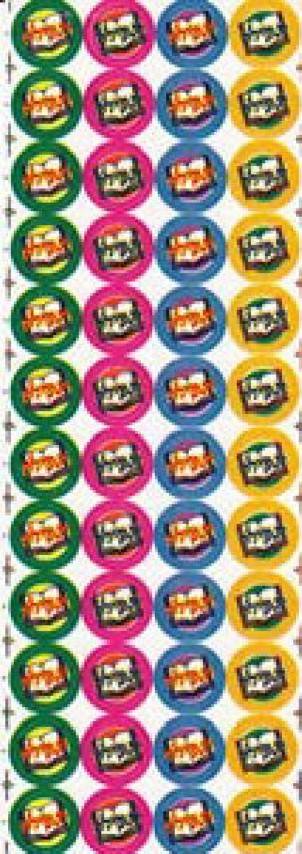 1200 Self-Adhesive Judaic Stickers Classpack Tefilah