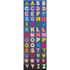 Colorful ABC Jumbo Sticker Classpack, 25 Sheets