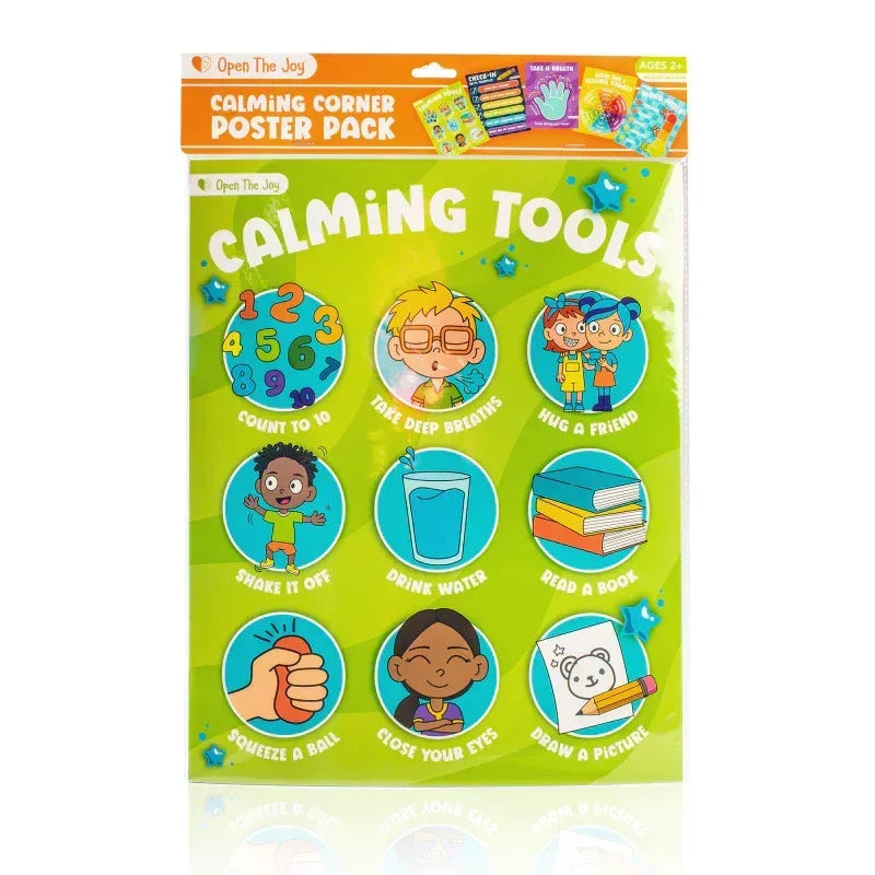 Calming Corner Poster Pack, 11" x 14", 5 Posters