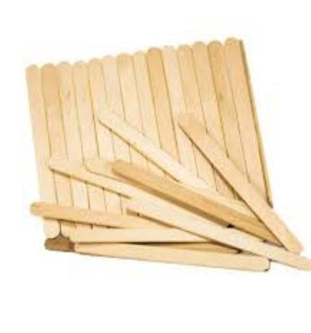 Natural Wood Craft Sticks - 4-1/2" x 3/8" - 150/pkg