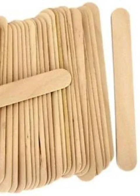 Jumbo Natural Wood Craft Sticks - 5-3/4" - 100/pkg
