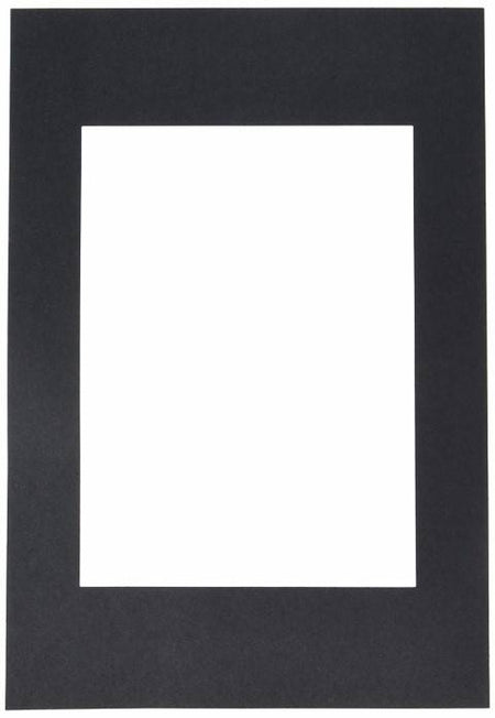 Precut Mat Frames, BLACK FRAMES 12 INCH X 18 INCH 12/pack Pacon 72570