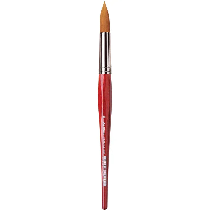 COSMOTOP-SPIN Silkpainting Brush, Synthetic, Watercolor, Round, Size 24