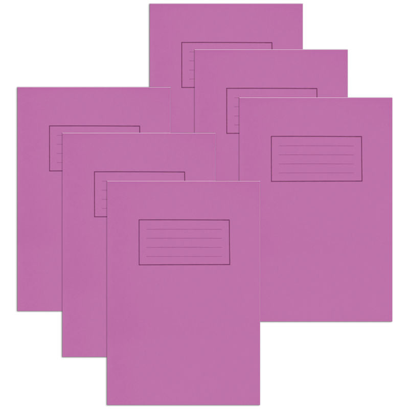 Handwriting Practice Book, 6.5 x 8 Inches, 32 Pages, Purple, 6-Pack