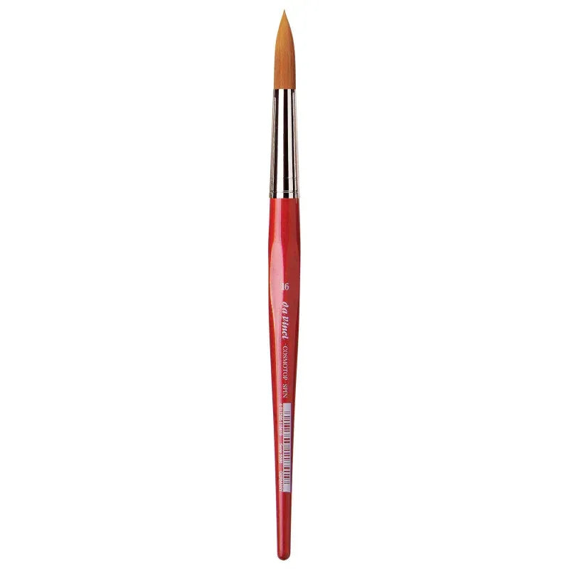 COSMOTOP-SPIN Silkpainting Brush, Synthetic, Watercolor, Round, Size 16