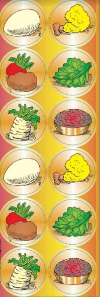 Seder Ke’arah Circle Stickers