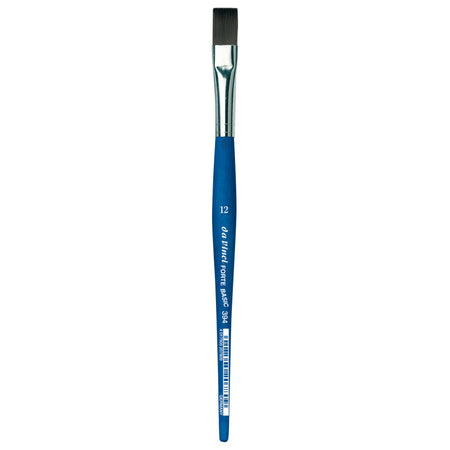 FORTE BASIC Student Brush, Synthetic, Acrylic, Flat, Series 394, Size 12