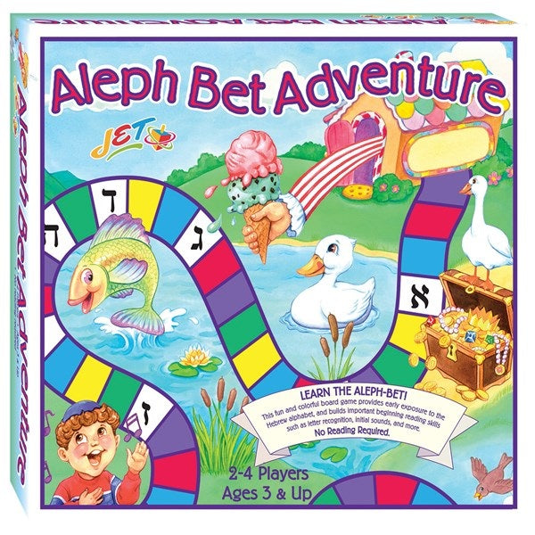 Alef Bet Adventure Board Game