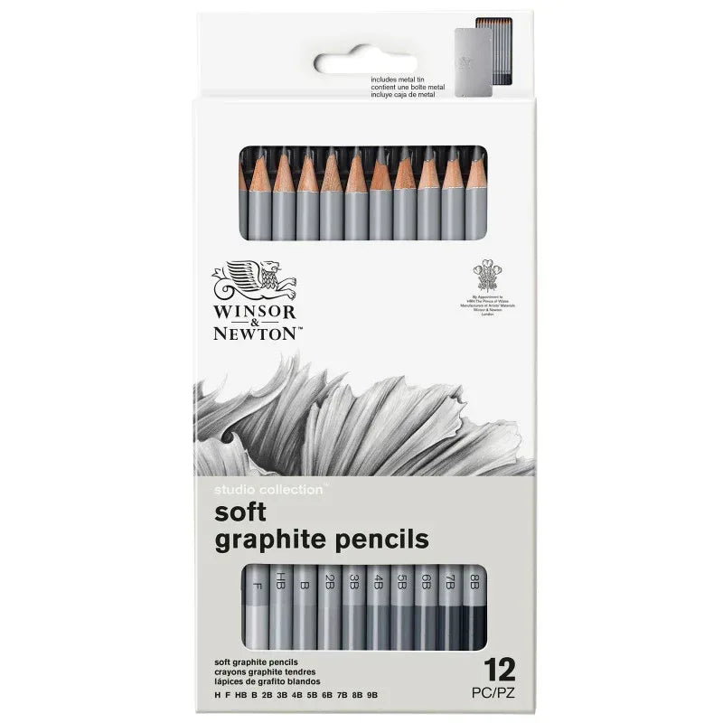 WN Studio Collection Graphite Pencil Tin - Soft - 12pc