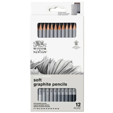 WN Studio Collection Graphite Pencil Tin - Soft - 12pc
