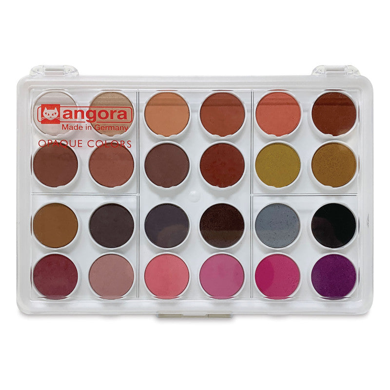 24-Pan Opaque Watercolor Inclusive Skin Tone Set