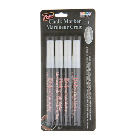 482-4W BISTRO CHALK MARKER FINE SET W