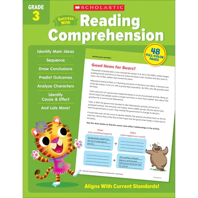 Success With Reading Comprehension: Grade 3