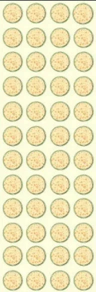 Matzah Circle Stickers (Small)
