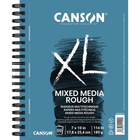 XL Series Mixed Media Pad, Side Wire Binding, 50 Sheet, 7x10 inch, 1 Count