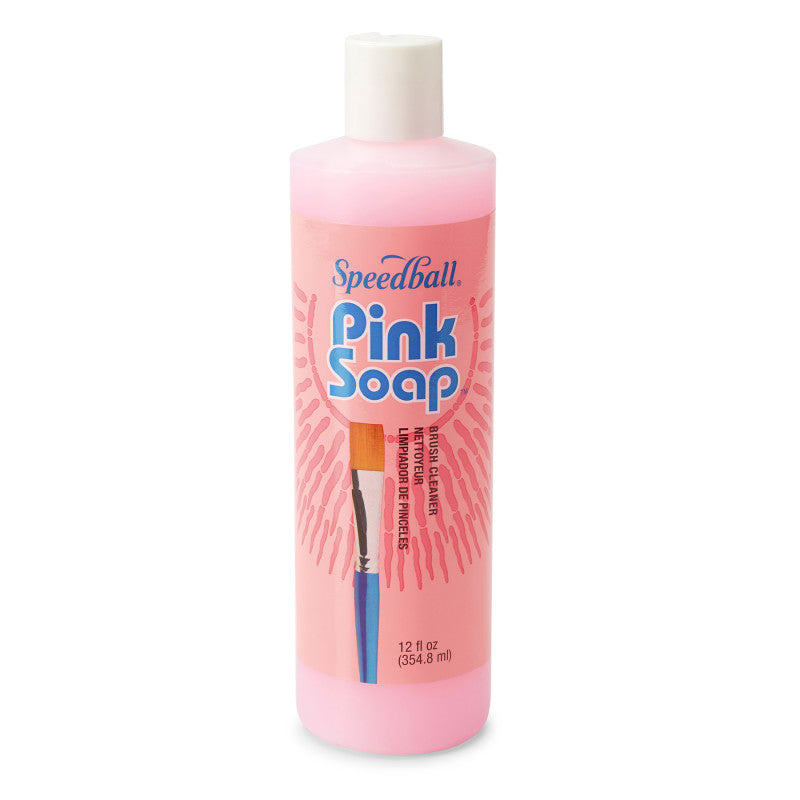 Speedball® Mona Lisa® Pink Soap® Artist Brush Cleaner