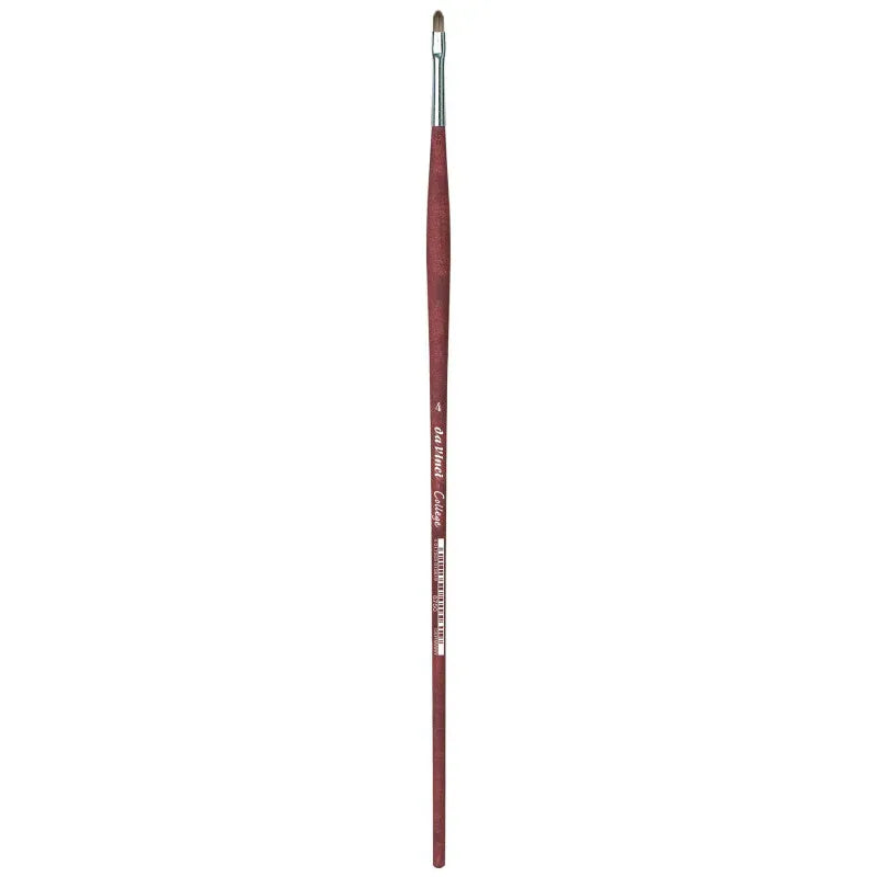 COLLEGE Student Brush, Synthetic, Acrylic & Oil, Filbert, Series 8750, Size 4
