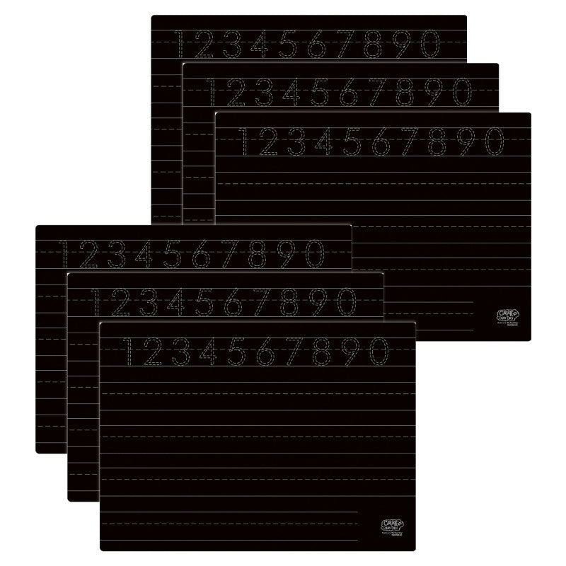 Activity Playmat - Numbers & Shapes (2-Sided), Pack of 6