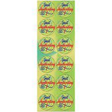 Great Handwriting Sticker Classpack, 25 Sheets