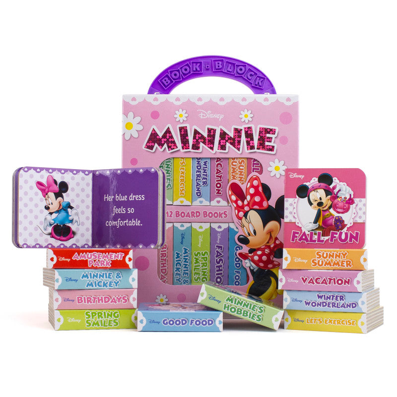 My First Library Minnie Mouse, 12 Books