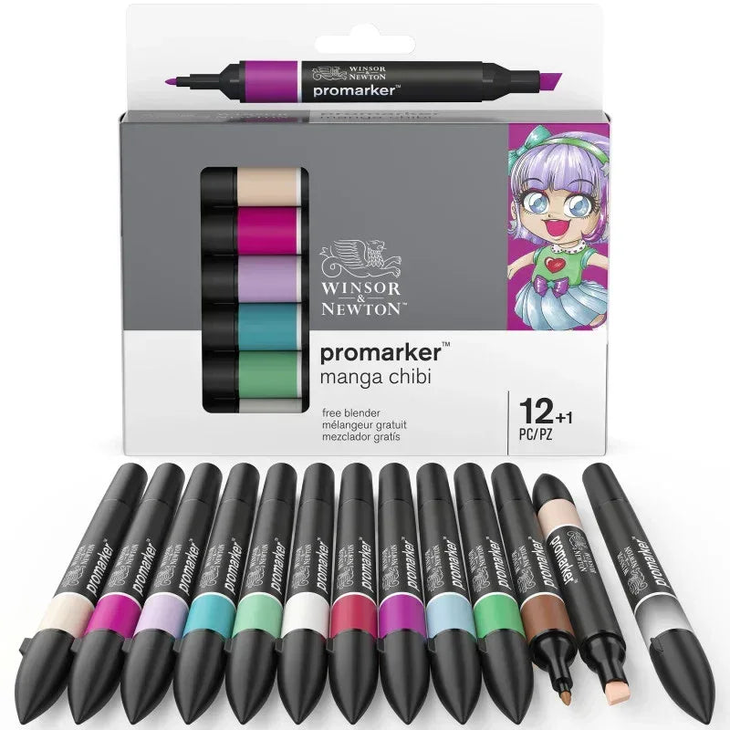 WN ProMarker 12+1 Manga Chibi