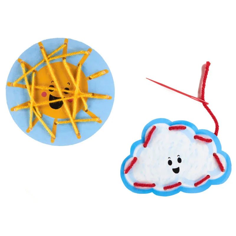 Take-Home Weather Lacing Cards, Set of 24