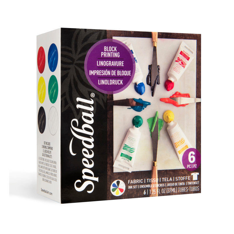 Speedball® Block Printing Kit for Fabric & Paper