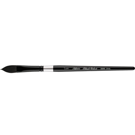 Black Velvet&reg; Brush, Oval Wash, Size 1/2