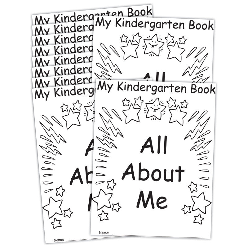 My Own Books&trade;: My Kindergarten Book All About Me, 10-Pack