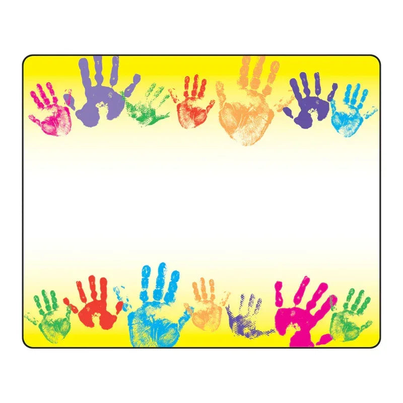 Rainbow Handprints Terrific Labels&trade;, 36 ct