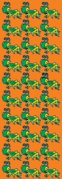 Grasshopper Die-cut Stickers