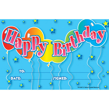 Birthday 2 AwardS, Pack of 25