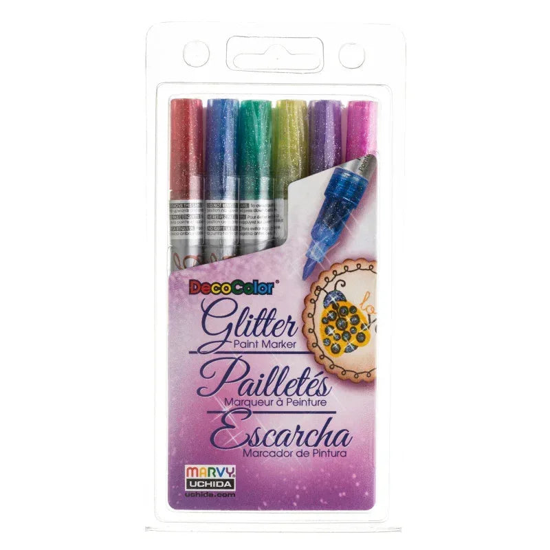 160-6A GLITTER DECOCOLOR SET '3T'