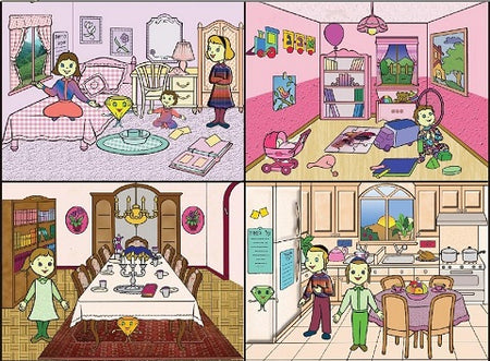 Judaica Sticker Activity Kits Doll House