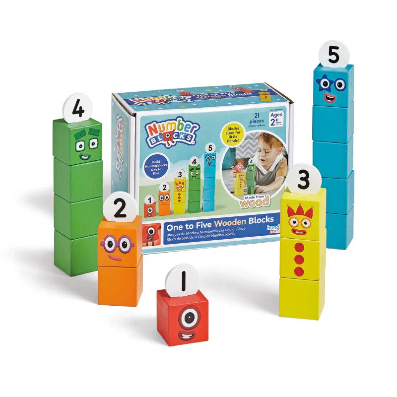 Numberblocks&trade; One to Five Wooden Blocks
