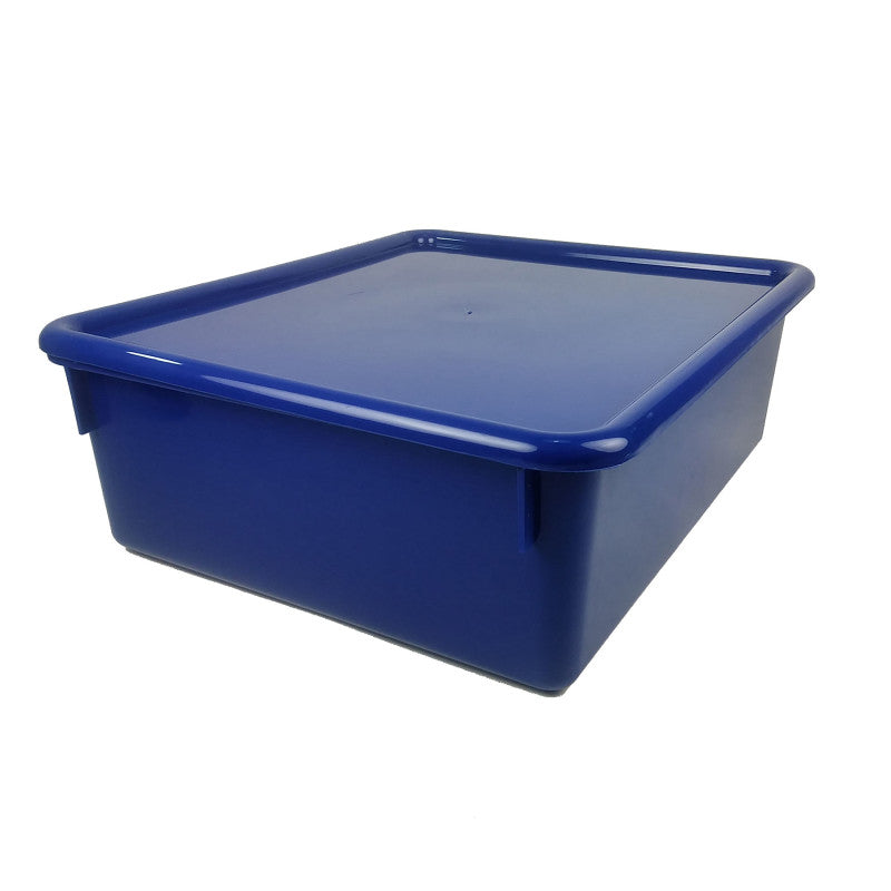 Double Stowaway&reg; Tray with Lid, Blue