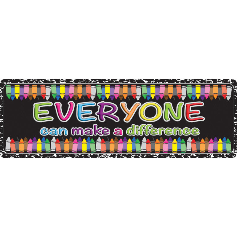 The Original Fun Mat&trade;, Mat Runner, 15.5" x 47", Everyone Can make a Difference