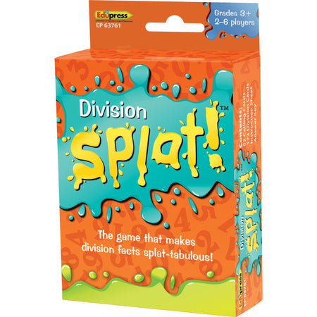 Division Splat!&trade; Math Card Game